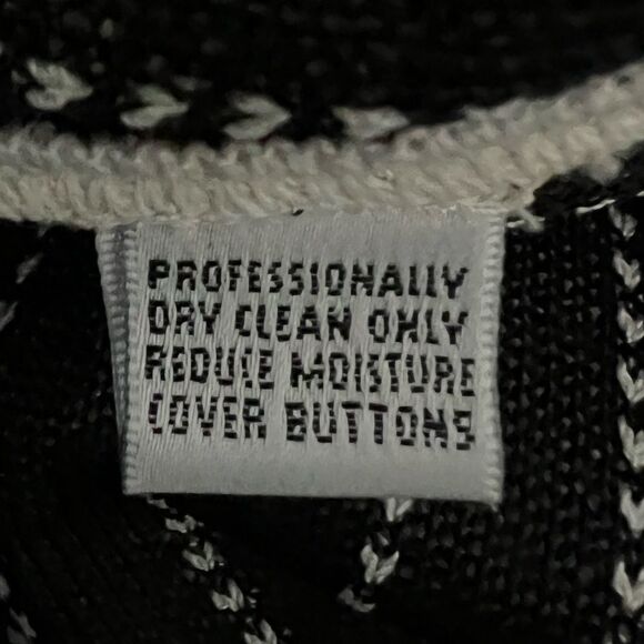 St. John Collection Cream Blazer with Black Accents - Picture 7 of 7